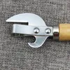 Wooden handle 2 in 1 metal can opener beer corkscrew Inventory Wholesale ZL0969