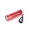 Mini UV ULTRA VIOLET 9 LED Flashlight Torch Aluminum Lamp Outdoor Portable Tactical Lighting Tool