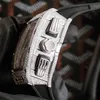 Uhren Armbanduhr Designer Luxus Herren Mechanische Uhr Richa Milles Business Freizeit Rm011 Automatik Vollbohrer Gehäuse Band Trend Swiss