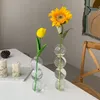 Crystal Ball Flower Vase Bubble Glass Bottle Transparent Hydroponic Ball Art Ware Tabletop Home Decor6862683