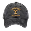 2022 Yellowstone Baseball Caps Kvinnor och män Casual Justerbara Dutton Ranch Hats Snapback Dad