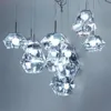 Pendant Lamps Modern Lava Diamond LED Lights Home Dinning Room Decor Ceiling Lamp Living Hanging Lighting For The Kitchen