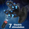 Электрический удар анальный игрушечный вибратор для мужчин Женщины беспроводной пульт дистанционного управления простата массажер мастурбатор для взрослых сексуальные 18