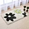 Sunflower Microfiber Floor Mat Carpet Coffee Table Sofa Bathroom Anti-slip Mat Door Entry Mat 200925