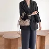 Вечерние сумки женский плечо мода мода леопардовый принт дизайнер высококачественных мешкова