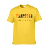 Одежда Черная мужская короткая футболка Топы Брендовая мужская футболка с принтом Trapstar с коротким рукавом Повседневные мужские футболки для мужчин 220607