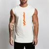 Sommer Gym Tank Top Männer Workout Ärmelloses Shirt Bodybuilding Kleidung Fitness s Sportswear Muscle Westen Tanktops 220624