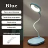 Tafellampen LED-bureaulamp oplaadplug-in plug-in dual-use helderheid verstelbare slaapkamer kantoorstudie