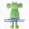 Mascot kostymer gröna gopher fältmusvole vild råttdräkt vuxen tecknad karaktär prestanda upacara penutupan zx2559mascot