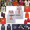 사용자 정의 2022 Virginia Tech Hokies 농구 저지 NCAA 대학 David N'guessan Lynn Kidd Alexander-Walker Finney-Smith Curry