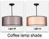 Hanglampen Europees Amerikaanse moderne stoffen lamp licht E27 LED Optioneel Foyer Dining Bed woonkamer Slaapkamer plafondlamplopers