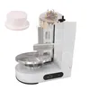  2022 Yarı Otomatik Mutfak Doğum Günü Pastası Pürüzsüzleştirme Makinesi Kek Sıva Krem Katmanlı Dolum Makinesi