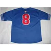 XFLSP # 8 Brooklyn Apparel Negro League Balebal Jersey 100 % 스티치 사용자 정의 야구 유니폼 Any Any Name Number S-XXXL