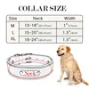 Hundkrage Coleira Custom Läder Pet Collar Justerbar Collare Cane för medelstora hundar Pitbull Bulldog Bull Terrier 220610