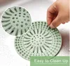 Bath Cleaning Tools Hair Catcher Shower Durable Silicone Stopper Drain Covers Protector Easy to Install & Clean Suit for Bathroom Bathtub and Kitchen