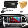 2 DIN 7 "Carplay Car DVD Radio Player Android-auto Am FM بلوتوث تعمل باللمس مرآة رابط HD MP5 لاعب USB نظام الصوت رئيس وحدة X4