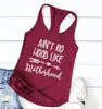 Débardeurs pour femmes Camis Ain't No Hood Like Motherhood Vest Mama Tees Funny Casual Shirts Femmes Chemise à la mode Beach Party Tank Top Drop Ship