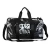 Transparent Travel sports bags Tote Overnight Duffle Luggage Women Weekend waterproof duffle 220709