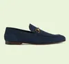 2023 Lüks Marka Tasarımcı Elbise Ayakkabı Loafer Düz Erkek İş Oxford Düğün Ayakkabıları Horbit Tokalı Erkekler Lüks Flats Ayakkabı Boyutu
