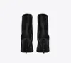 With Box Brand Woman Boots Wedding Shoes High-heeled Real Leather Boots Winter Boots Fashion Pumps High Heels Designer 35-43