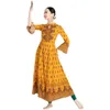 Ubranie etniczne Tradycyjne stroje taneczne Orientalne klasyczne dla kobiet dla dorosłych eleganckie kostiumy sceniczne stroje Bollywood 2022etniczne etniczne