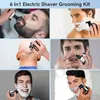 NXY Oil Head Clipper 8D Rasoio elettrico per uomo Macchina per tagliare i capelli Rasoio da uomo Six-in-one Multi Shaving Machine Beard Hair Trimmer 220414