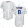 Mens 8 Andre Dawson Baseball Jerseys 1987 Vintage Montreal Blue 10 Exes