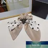 Simple Bow Triangle Mark Alegant Hair Band All-Match Hair Rope Fairy يجب شراء المنتج