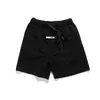 Heren shorts High Street Double Line borduurwerk Logo Zomer Losse grote maat casual shorts voor mannen