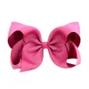 40 Colors 6 Inch Baby Ribbon Bow Hairpin Clips for Child Girls Bowknot Barrette Kids Hair Boutique Bows Children Hair Accessories Ins