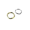 Rings New Designer Plain Thin Pair Minimalist Ins Minority Design Fashionable Tail Irregular Twist