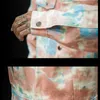 メンズジャケットメンズメンズクラシックスリムフィットトラッカージャンデニムジャケットコートM-5xlプラス日本のストリートウェア衣料迷彩camo男性