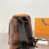 2021 Herren klassischer Rucksack Messenger Bag Luxus Designer Farbabstimmung Trend hochwertiges Leder Blume kariert urban