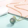 Pendentif Colliers Eudora Harmony Or Vert Fleur Boule Collier Carillon Maternel Bola Bell Apaiser Fœtal Prénatal Femmes Enceintes Je1955836