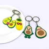 500st Keychain Cartoon Key Chain Anime Key Ring Fashion Accessories Nyckel Holder Kids Gift 220427