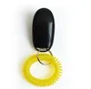 Dog Training Pet Home Garden Button Clicker Sound Trainer med handled Band Aid Guide Klicka på Verktyg Sn4939