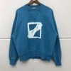 남성용 후드 땀 셔츠 2022FW WE11Done Square 로고 Welldone Crewneck Hoodie 남성 여성 고품질 풀오버