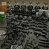 WW2 Militaire Special Forces Moderne Soldaat Hond MOC SWAT Stad Auto Wapens Cijfers Bouwstenen Mini Speelgoed PUBG 220715