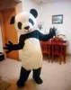 Disfraz de mascota de Panda de dibujos animados de Anime China Panda lindo publicidad Animal tamaño adulto para vestido de adulto