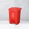 Nice bidoni dei rifiuti di plastica pedale spazzatura verde/blu/rosso/nero colorato personalizzato cestino di rifiuti medici