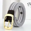 Belts Thick Canvas Men's Belt Zinc Alloy Double Pin Buckle Outdoor Working Casual Comfortable Jeans Pants Male AdjustableBelts