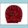 14Color Golden Veet Knitted Pleated Flowersbaby Hats Kids Designer Newborn Girls Hat Cap Baby Beanies Drop Delivery 2021 Beanie/Skl Caps H