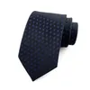 Bow Ties Fashion Designer Mens Wedding Tie Gold Black Striped Silk Neck For Men Business Party Gravatas Giftbow