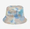 多くのスタイルタイダイバケツハット女性のためのクラシックデザイナーグラフィティハット新しい秋の春の漁師帽子サンキャップ