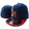 2021 Men's Fitted Hats YorkFlat Brim Hat Gorras Bones Masculino Sport Summer Size Caps Chapeau Cheap On Field Classic Navy Bl261B