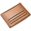 10pcs Card Holder Men PU Retro Plain Multifunctional Thin Square Short Wallet Mix Color