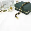 Cadeia de link estilo coreano Black Agate Stone Mulheres Bracelets 316L Jóias de aço inoxidável para casais Drop 2022 VENDENDO PRODUTOS LINK LARS22