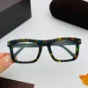 Montures de lunettes pour hommes et femmes Monture de lunettes Lentille claire Hommes et femmes 5757-B