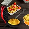 Waffles Maker Elektrik Maker Bubble Yumurta Kek Fırın Kahvaltı Waffle Makine Yumurta Kek Fırın Pan Eggette Makine Mutfak Gadgets