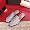 Muller Slipper Styles Echtleder-Slipper mit Schnalle Mode Damen Princetown-Hausschuhe Damen Casual Mules Abnutzungs-Damensandalen